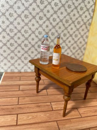 Set miniature bottiglie acqua vino