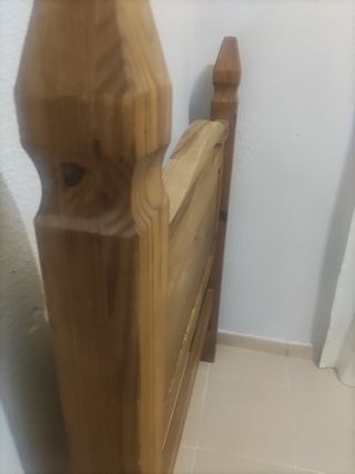 Cabecero madera maciza 90cm
