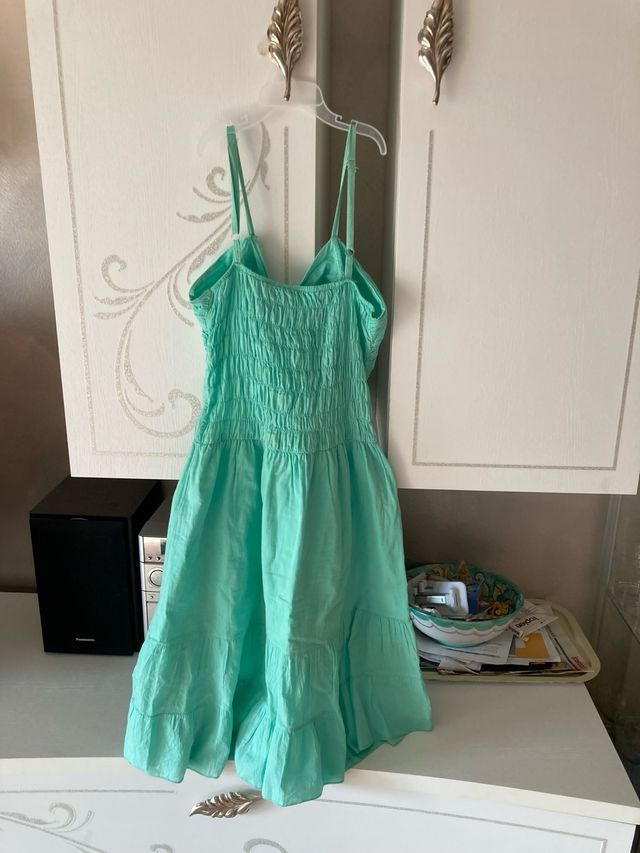 Vestito estivo verde menta tg M