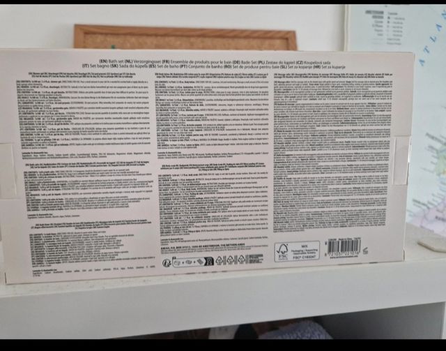 Set regalo benessere corpo