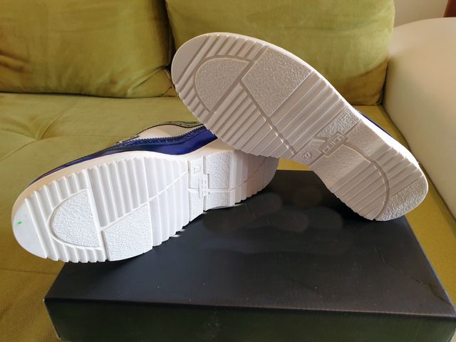 Scarpe stringate, blu/argento/bianco, CULT, n.37