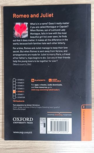 Oxford Bookworms Library: Level 2:: Romeo and J...