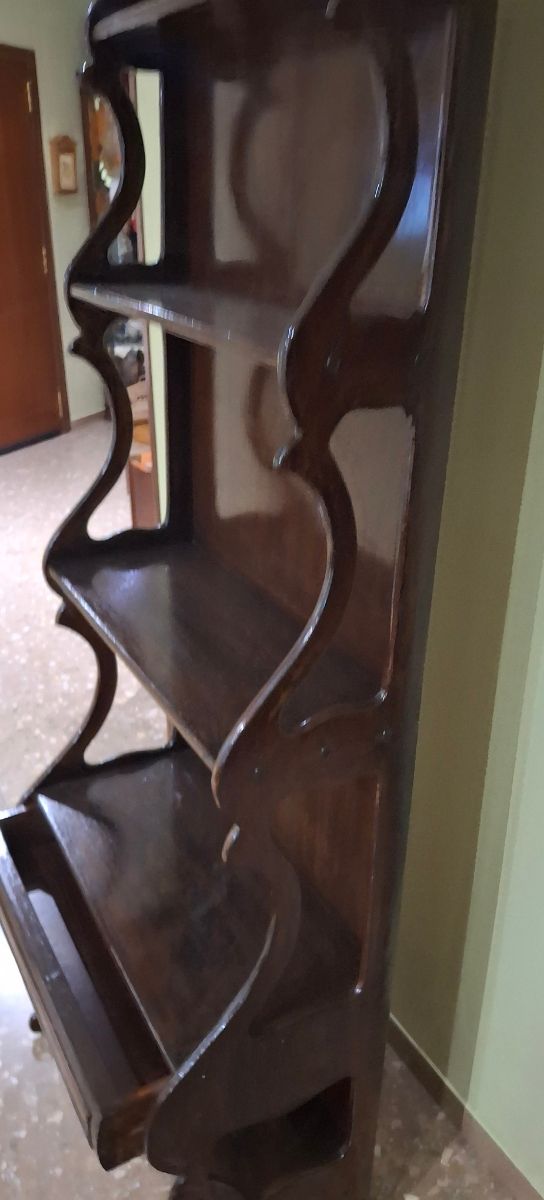 Recibidor vintage de madera