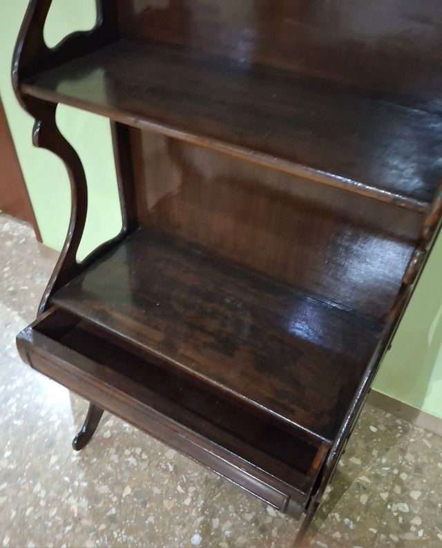 Recibidor vintage de madera