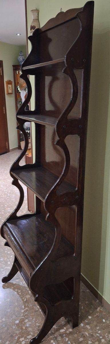 Recibidor vintage de madera