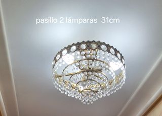 Lampara pasillo 2 luces 31cm