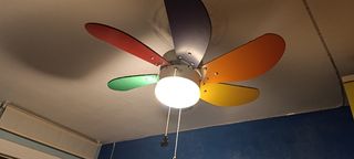 Ventilador multicolor infantil