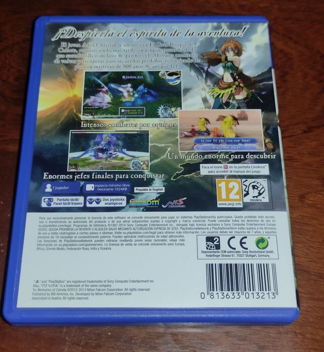 Ys Memories of Celceta - PSVita