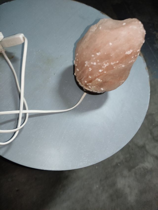 Lámpara sal Himalaya - Luz suave