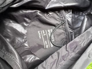 Cortavientos negro ligero