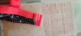 Bikini negro y rojo T.42-XL