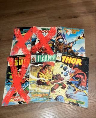 COMICS/TEBEOS VÉRTICE-LOTE-2