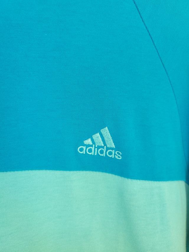 Camiseta Adidas XL - Azul Bicolor