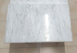 Dos piezas de mármol -