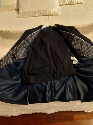 Traje Zara Man azul marino