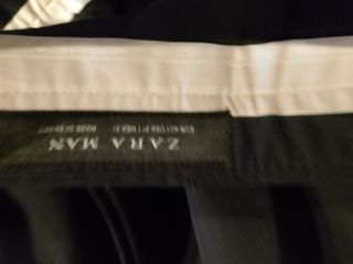 Traje Zara Man azul marino