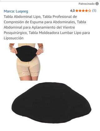 Tabla Comp. Abdominal para faja