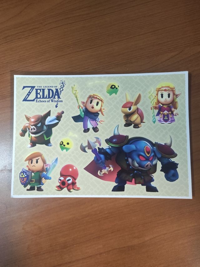 Pegatinas Zelda Echoes of Wisdom
