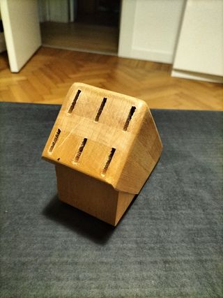 Ceppo Portacoltelli legno - 6 coltelli