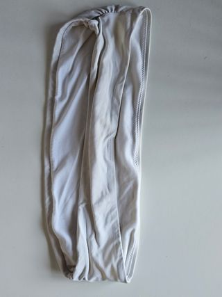 Costume bianco a fascia