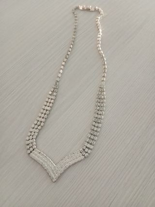 Gargantilla Plata Brillantes