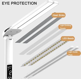 Lámpara escritorio LED | Reloj digital. NUEVO