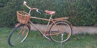 Bicicleta bambú vintage