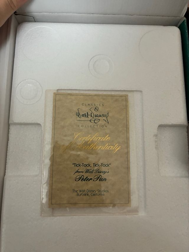 Statua WDCC Coccodrillo walt disney classic