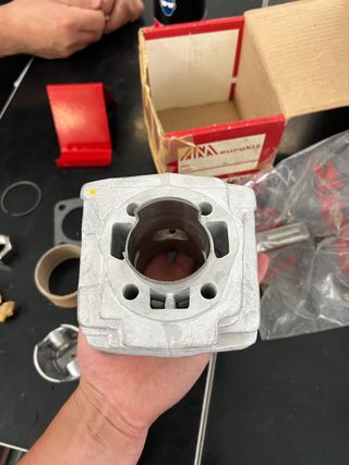 Cilindro 74cc Eurokit mobyllete Onix 2 escar