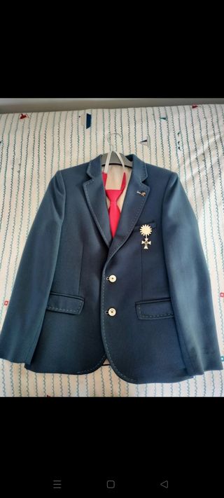 Traje comunión niño Varones talla 11. No envío.