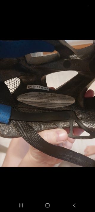 Casco bici bambino - Blu  taglia 49-54 cm