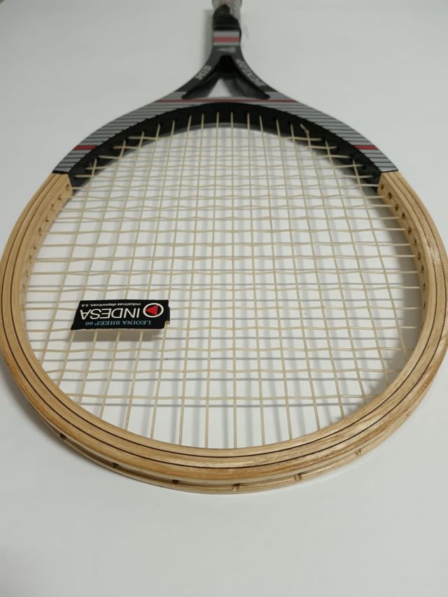 Raqueta Dunlop madera vintage.LEER!!!