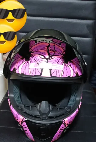 Casco moto LS2 Rapid talla S, con 2 viseras