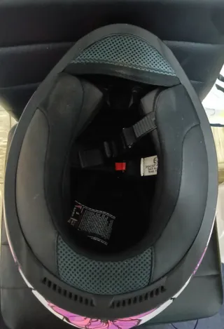 Casco moto LS2 Rapid talla S, con 2 viseras