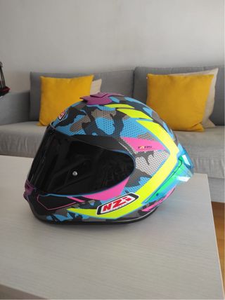 Casco moto NZI TARS usado una vez