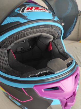 Casco moto NZI TARS usado una vez