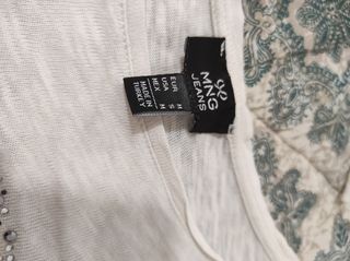 Camiseta Calaveras-Blanca con Pedreria