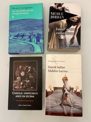 NOVELAS Uno por 2 €, tres por 5 €.