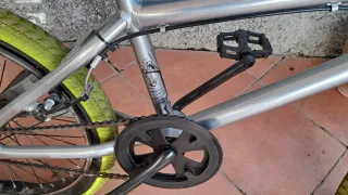 BMX Verde & Plata - Buen estado