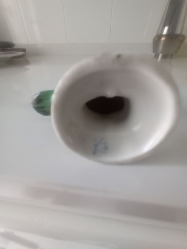 Antiguo pajarito de porcelana Meissen