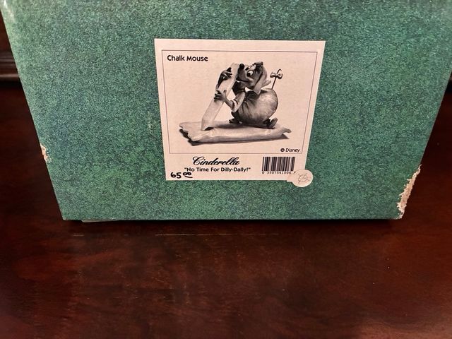 chalk mouse Cenerentola WDCC walt disney