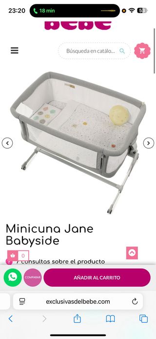 Minicuna Jane Babyside - 7 alturas