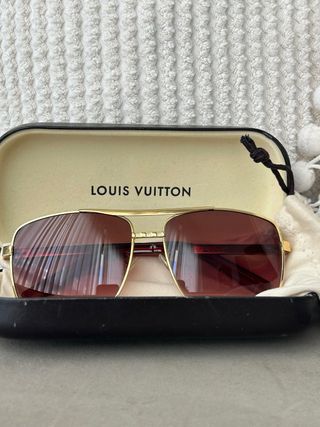 Gafas Louis Vuitton doradas