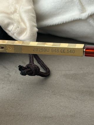 Gafas Louis Vuitton doradas