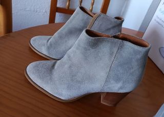 Botas mujer - negras y azules