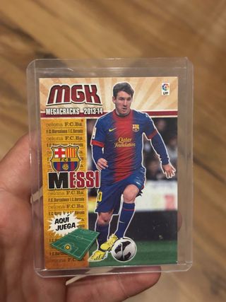 Cromo Messi Megacracks 2013-14