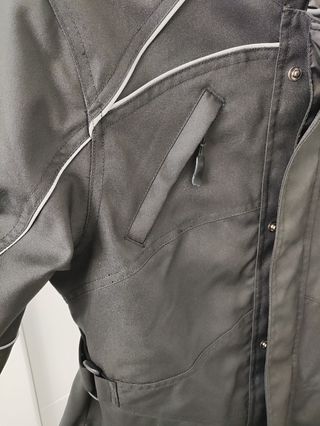 Cazadora moto mujer LS2 negra