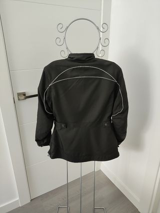 Cazadora moto mujer LS2 negra