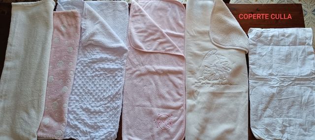 Vendo copertine culla/carrozzina