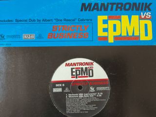 Vinilo Mantronik vs EPMD - Strictly Business